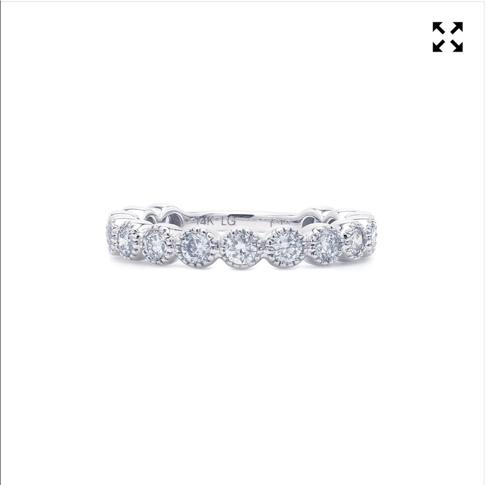 1.00 Ct. T.W. Lab-Grown Diamond Band 14K Gold

Size 4.5